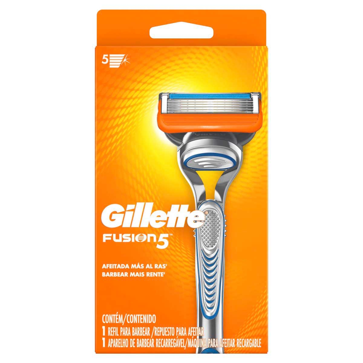 Aparelho de Barbear Gillette Fusion 5 com 1 unidade 1 Unidade