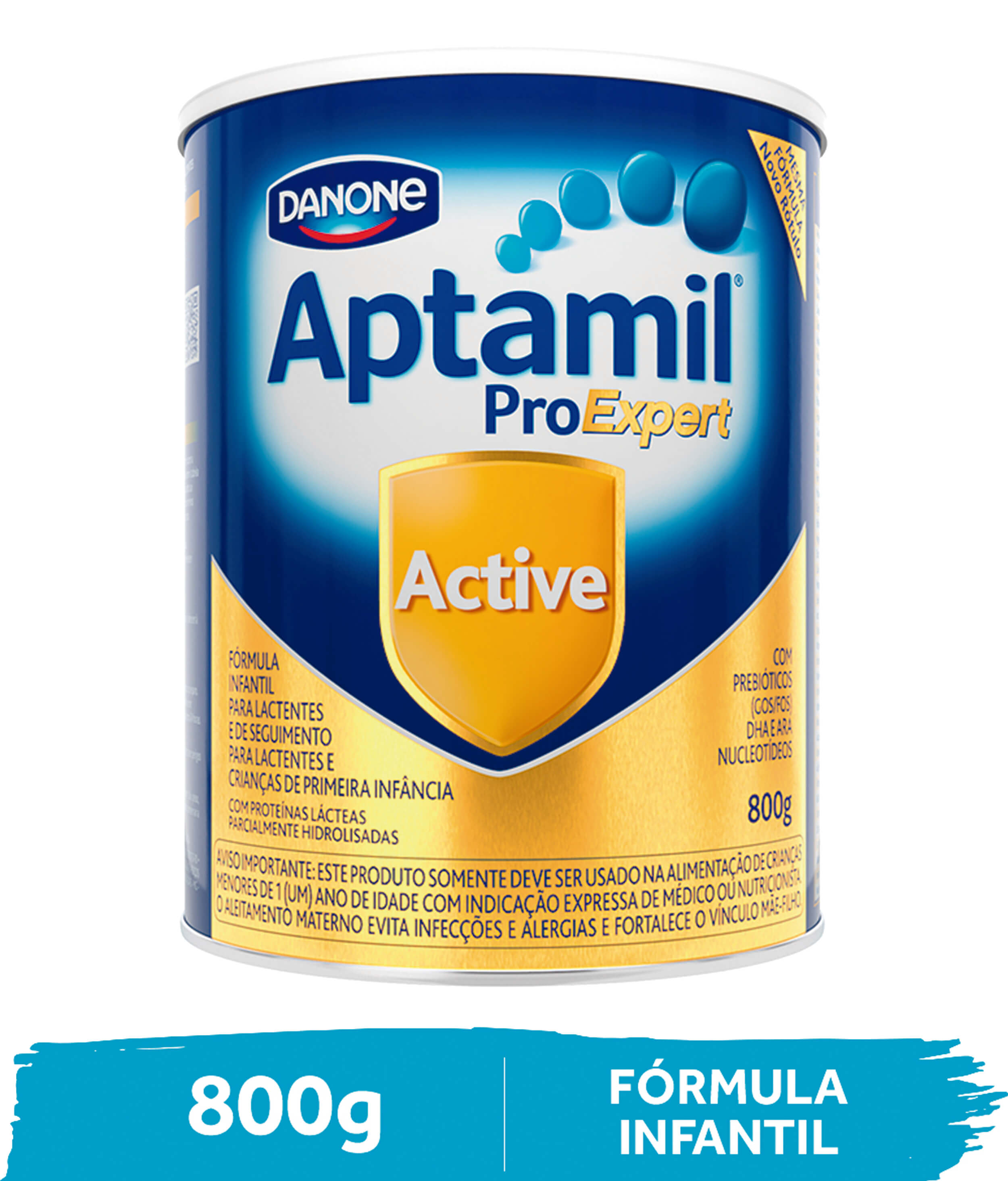 Danone Fórmula Infantil para Lactentes Aptamil Active 800g | Droga Raia