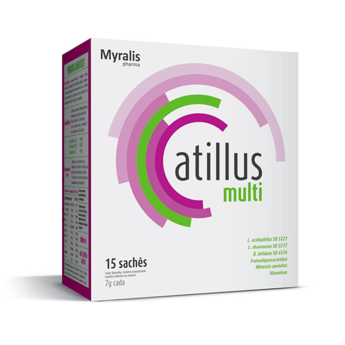 Atillus Multi com 15 sachês de 7g
