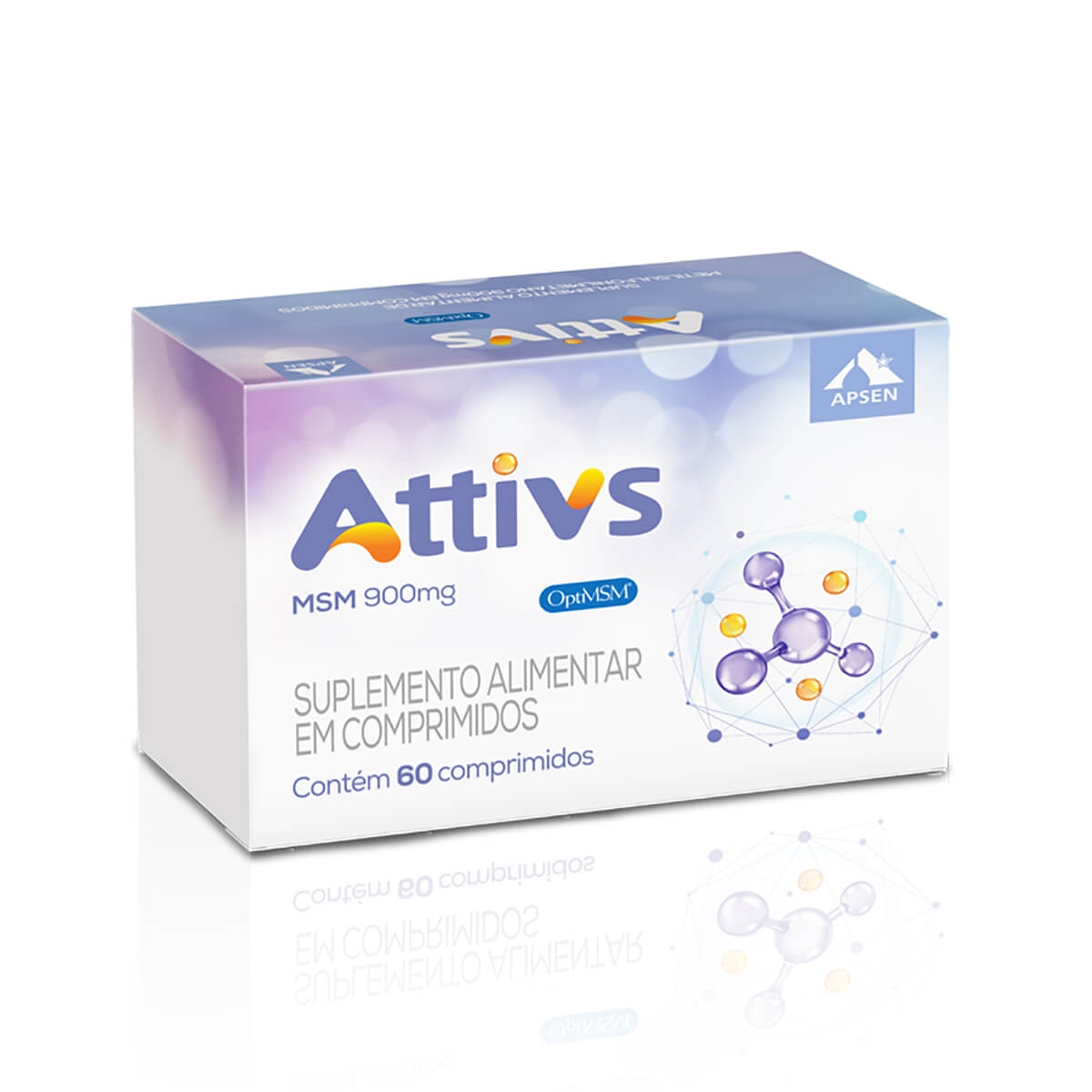 Suplemento Alimentar Attivs com 60 comprimidos Menor preço em Suplemento Alimentar Attivs com 60 comprimidos