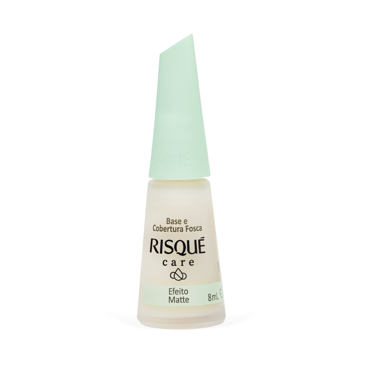 Base e Cobertura Risqué Care Fosca Efeito Matte 8ml em promoção | Droga ...