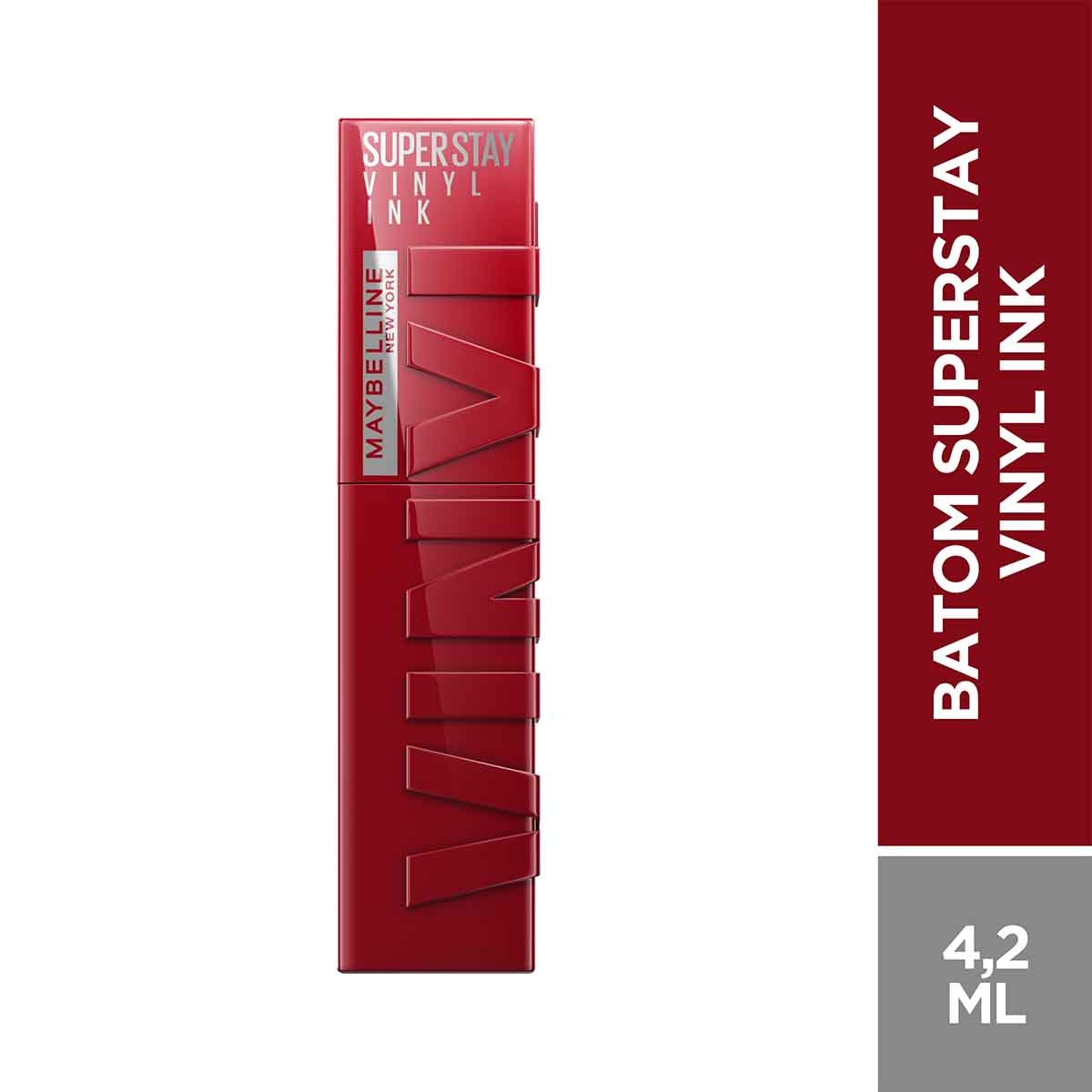 Batom Líquido Maybelline Superstay Vinyl Ink 4,2ml - Lippy 4,2ml