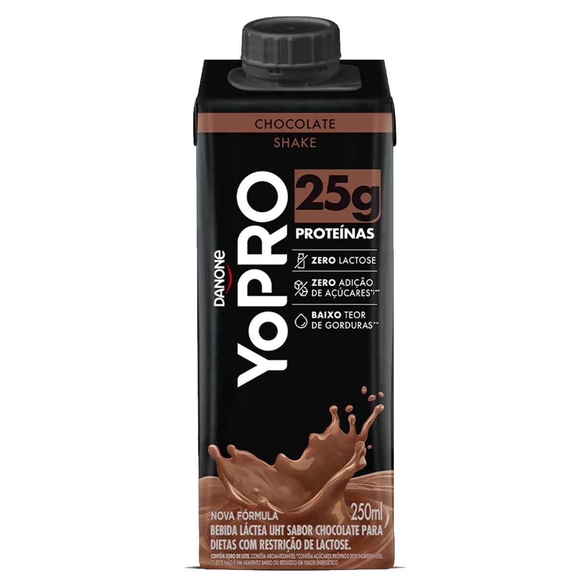 Bebida Láctea UHT YoPro Shake Chocolate 250ml