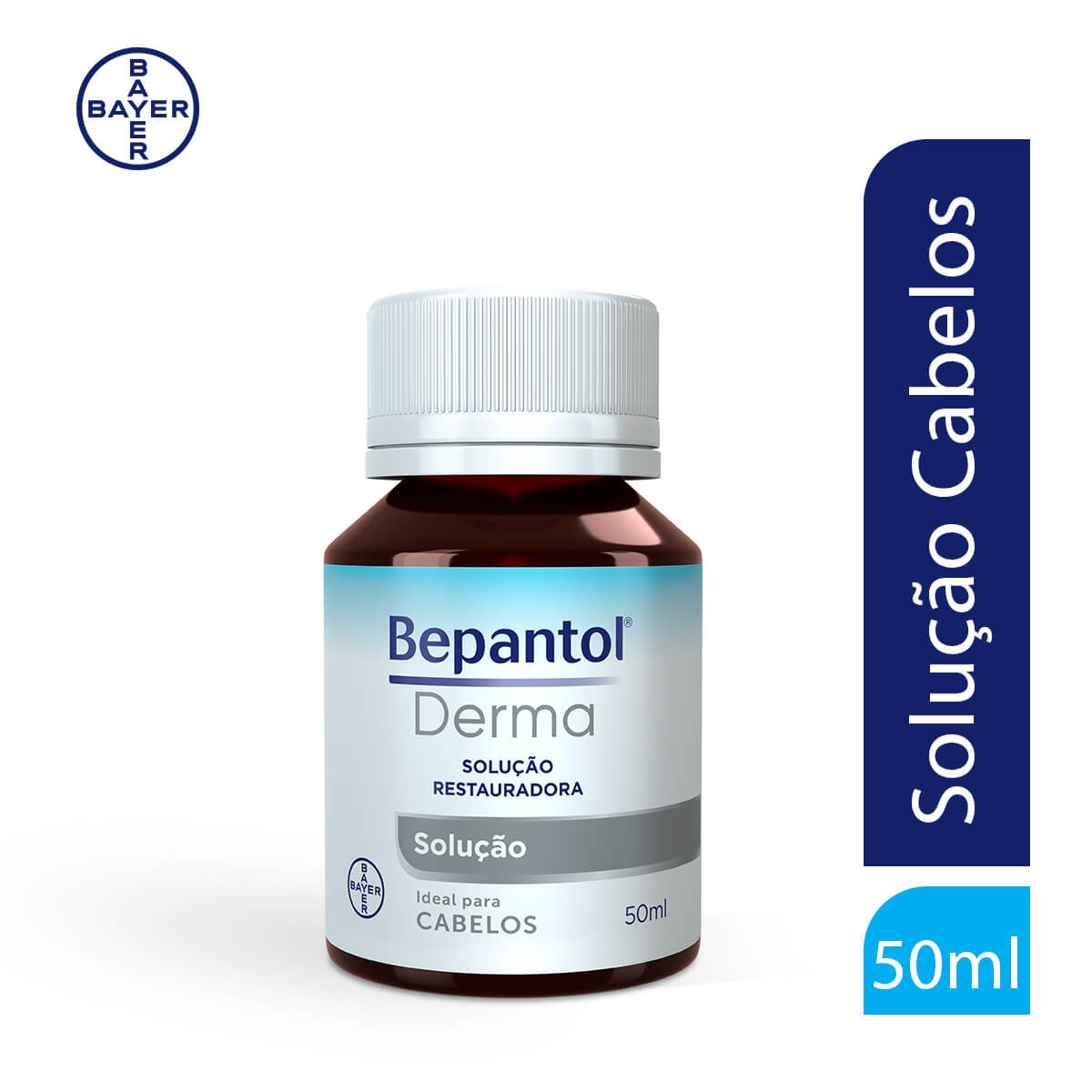 Bepantol Derma Solução Líquida Restauradora para os Cabelos com 50ml Menor preço em Bepantol Derma Solução Líquida Restauradora para os Cabelos com 50ml