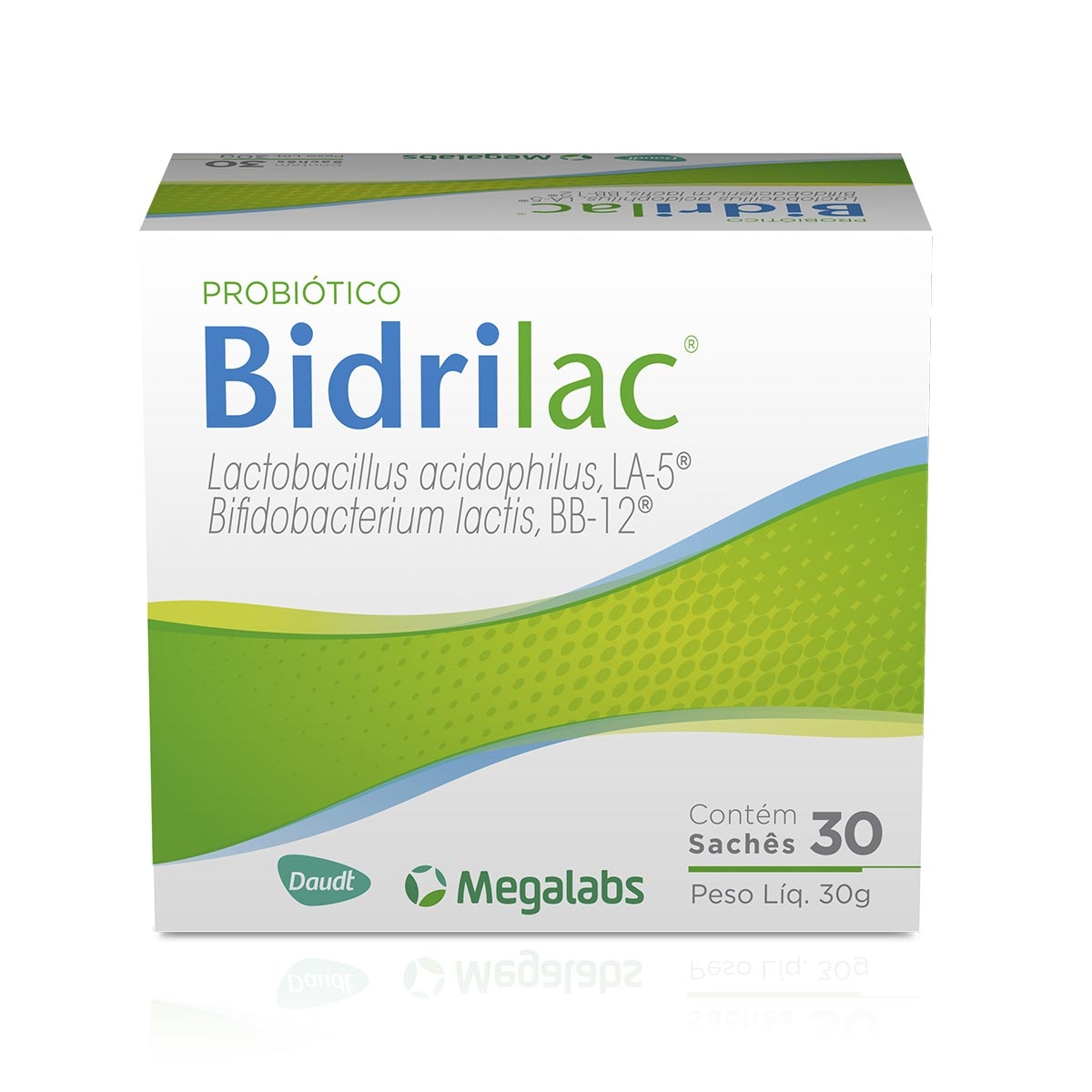 Probiótico Bidrilac com 30 sachês