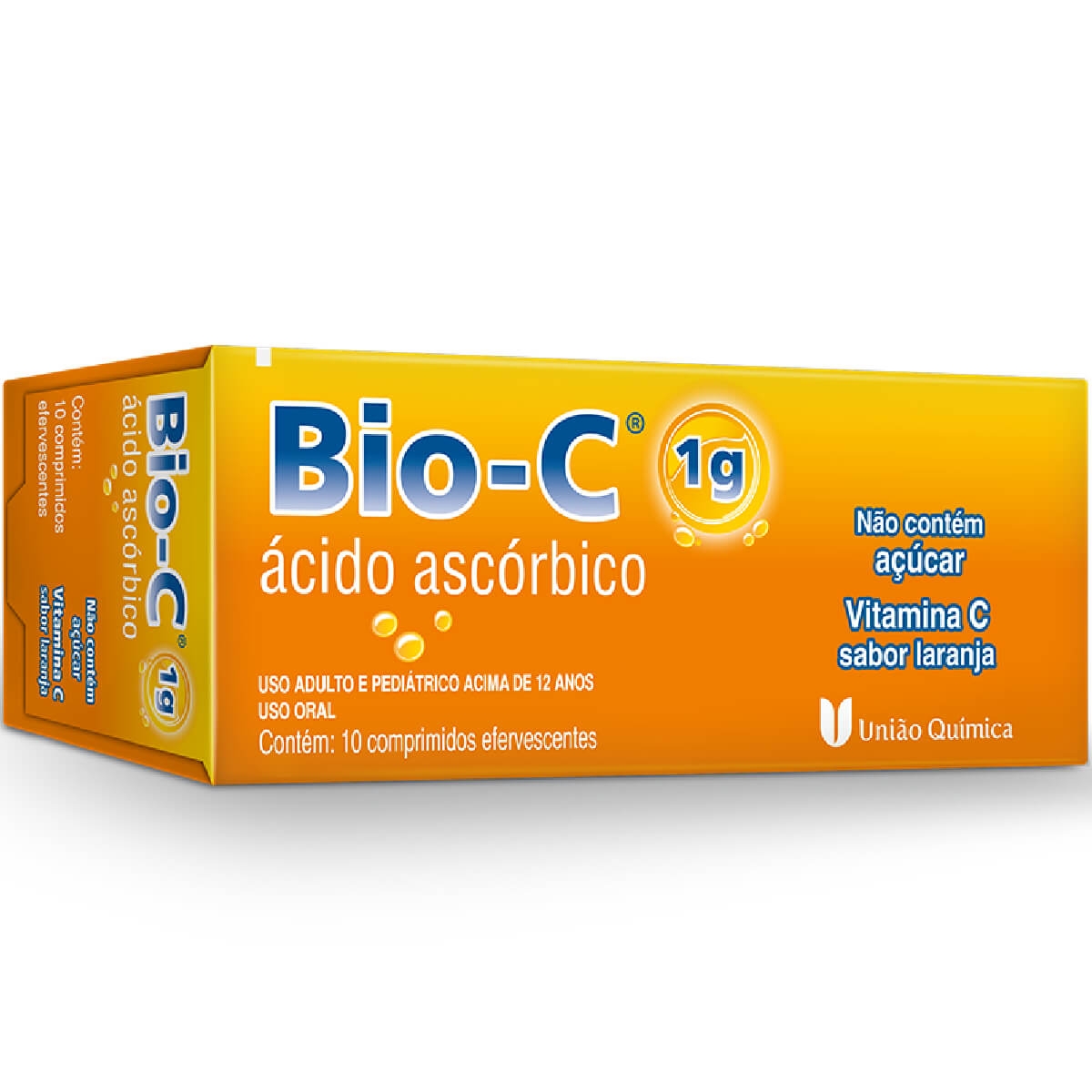 Bio-C União Química 10 Comprimidos Efervescentes