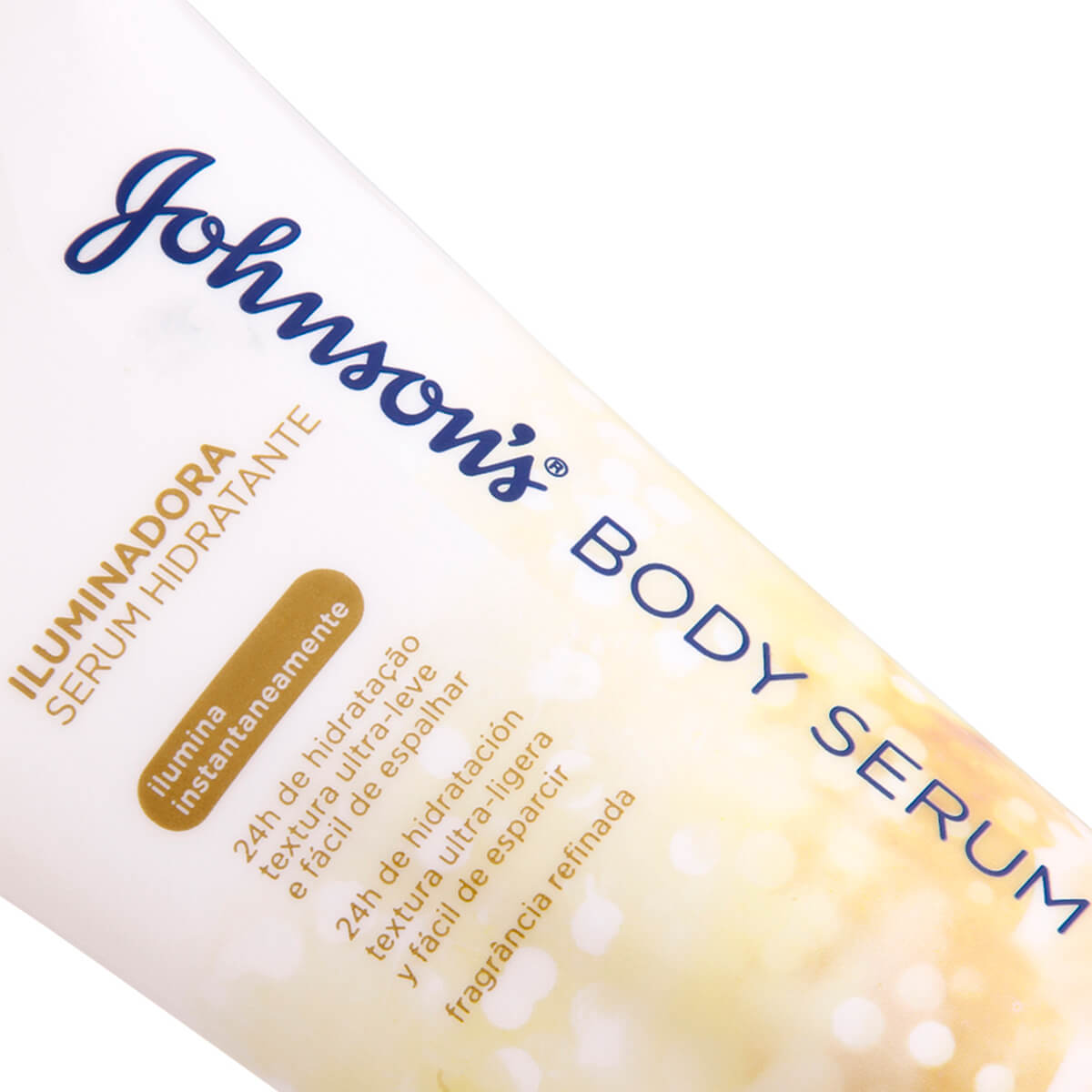 Sérum Hidratante Corporal Johnson's Iluminador com 200ml Droga Raia