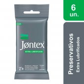 Camisinha Jontex Confort Plus Extralubrificado com 6 unidades