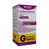 Carbocisteína 50mg/ml Xarope 100ml Prati Donaduzzi Genérico