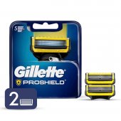 Carga para Aparelho de Barbear Gillette Fusion Proshield com 2 unidades