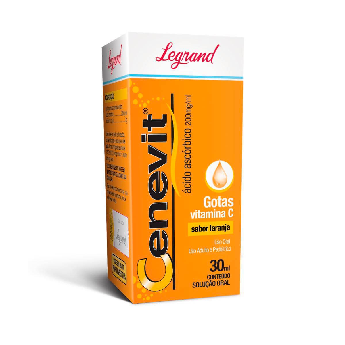 Vitamina C Cenevit 200mg/ml Gotas com 30ml