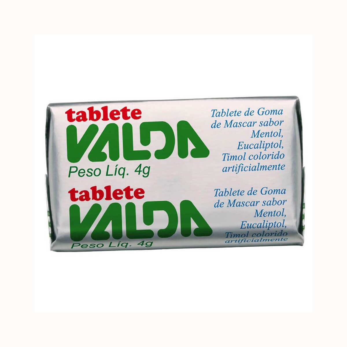 Chiclete Valda Tablete 4g