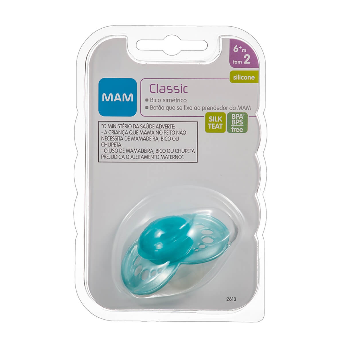 Chupeta MAM Classic Boys Tamanho 2 - maiores de 6 meses Cores Sortidas com 1 unidade Menor preço em Chupeta MAM Classic Boys Tamanho 2 - maiores de 6 meses Cores Sortidas com 1 unidade