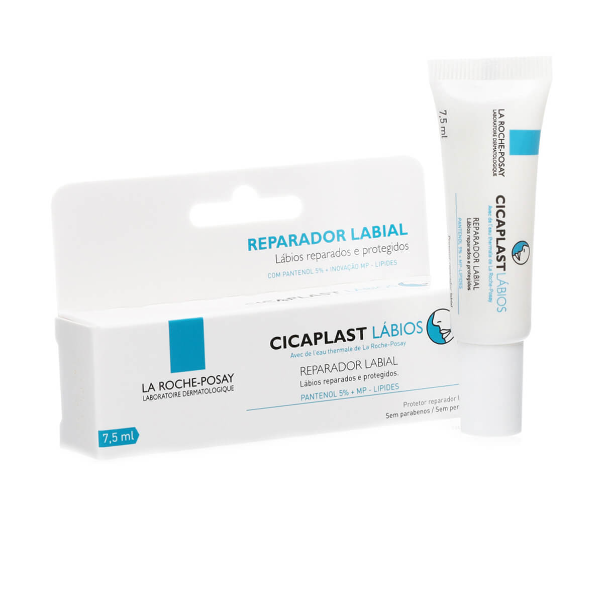 Reparador Labial Cicaplast Lábios La Roche-Posay com 7,5ml | Droga Raia