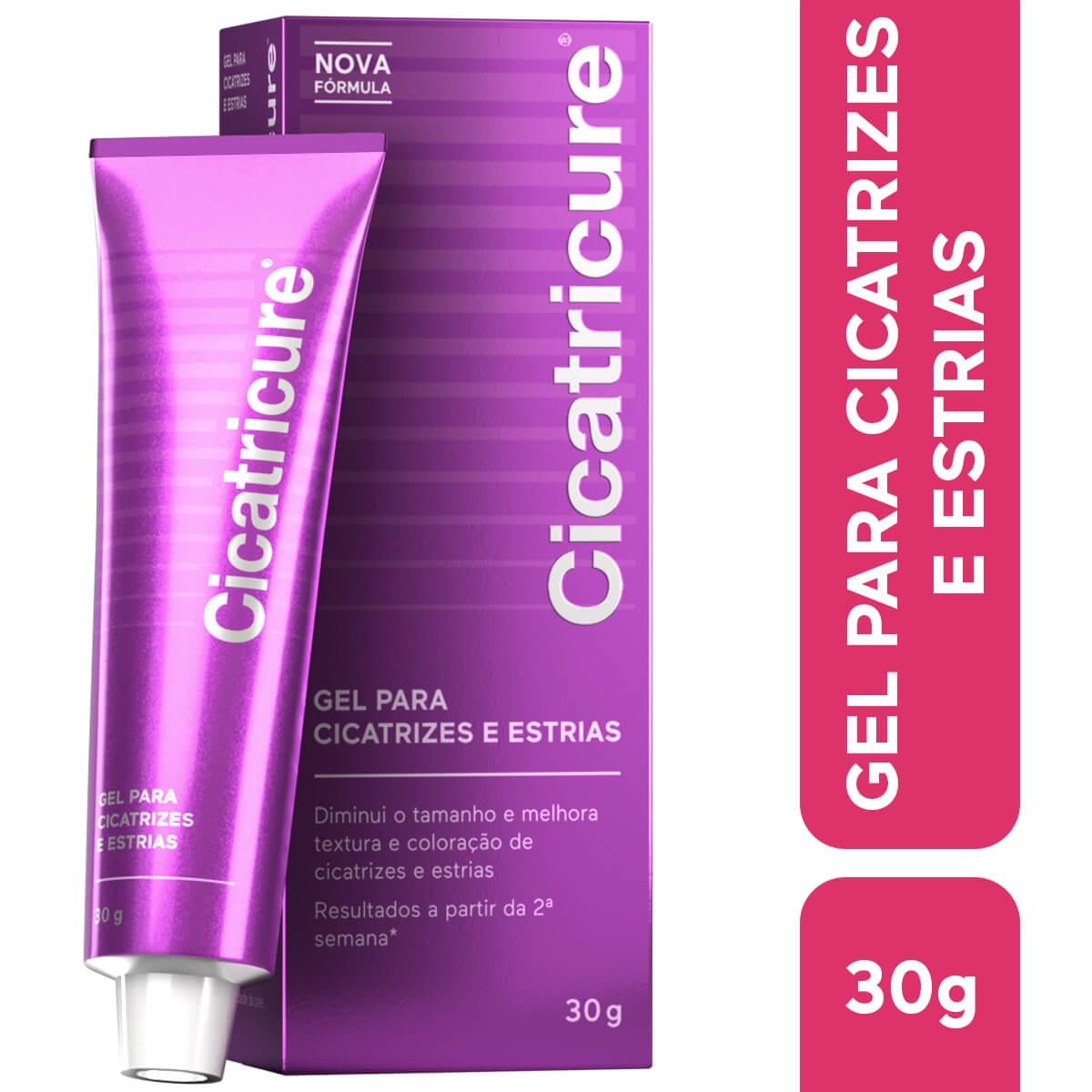 Gel para Cicatrizes e Estrias Cicatricure 30g | Droga Raia