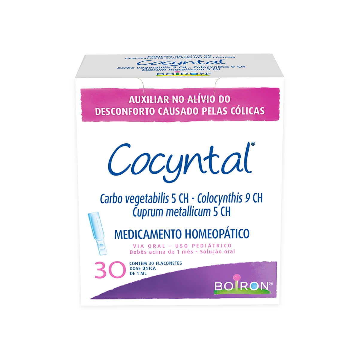 Cocyntal Solução Oral com 30 flaconetes