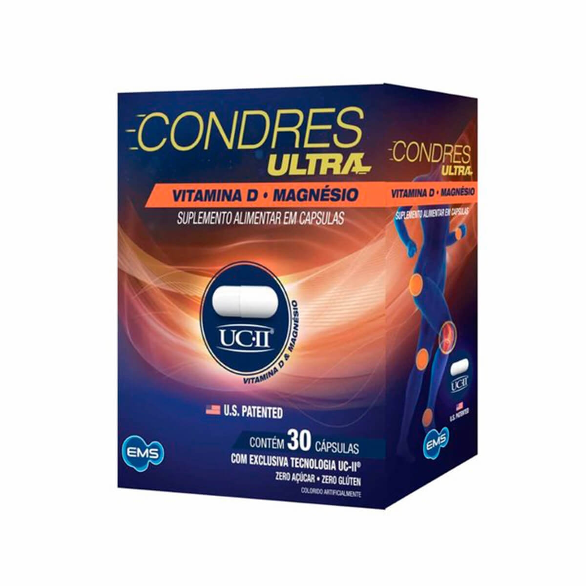 Condres Ultra Colágeno Tipo II Não Hidrolisado com 30 cápsulas Menor preço em Condres Ultra Colágeno Tipo II Não Hidrolisado com 30 cápsulas