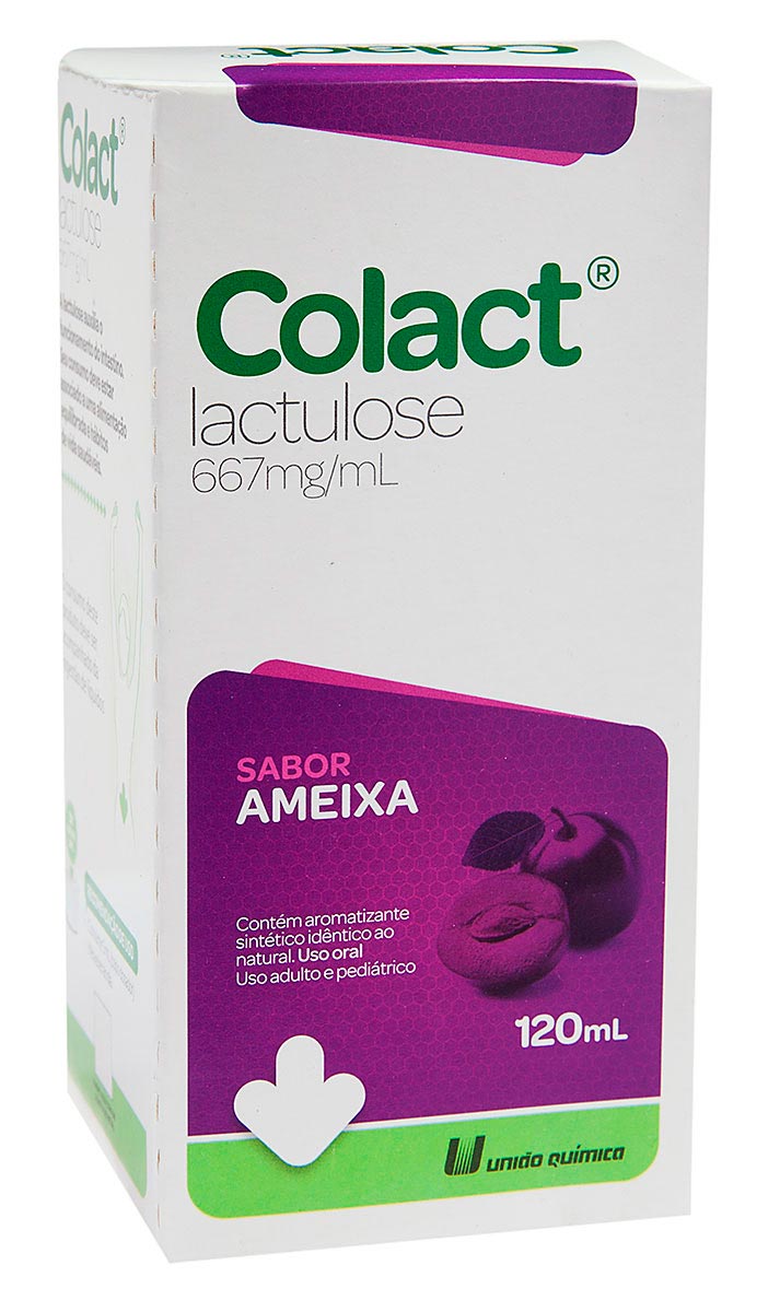 Colact Sabor Ameixa 120ml Xarope União Química | Droga Raia