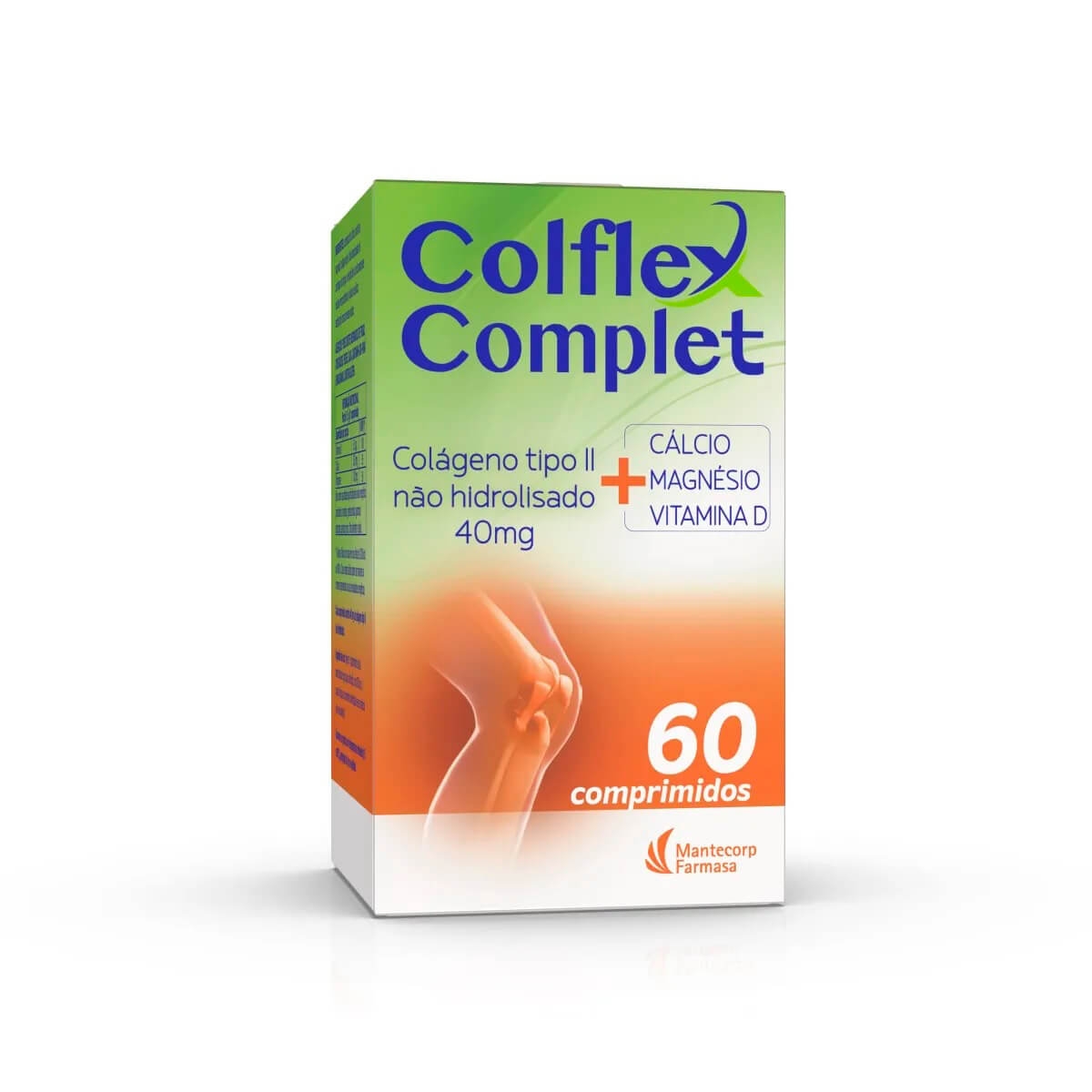 Colflex Complet 40mg Colágeno Tipo II Não Hidrolisado com 60 Comprimidos Menor preço em Colflex Complet 40mg Colágeno Tipo II Não Hidrolisado com 60 Comprimidos