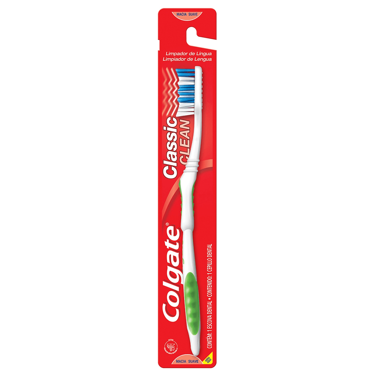Escova Dental Colgate Classic Clean 1 Unidade