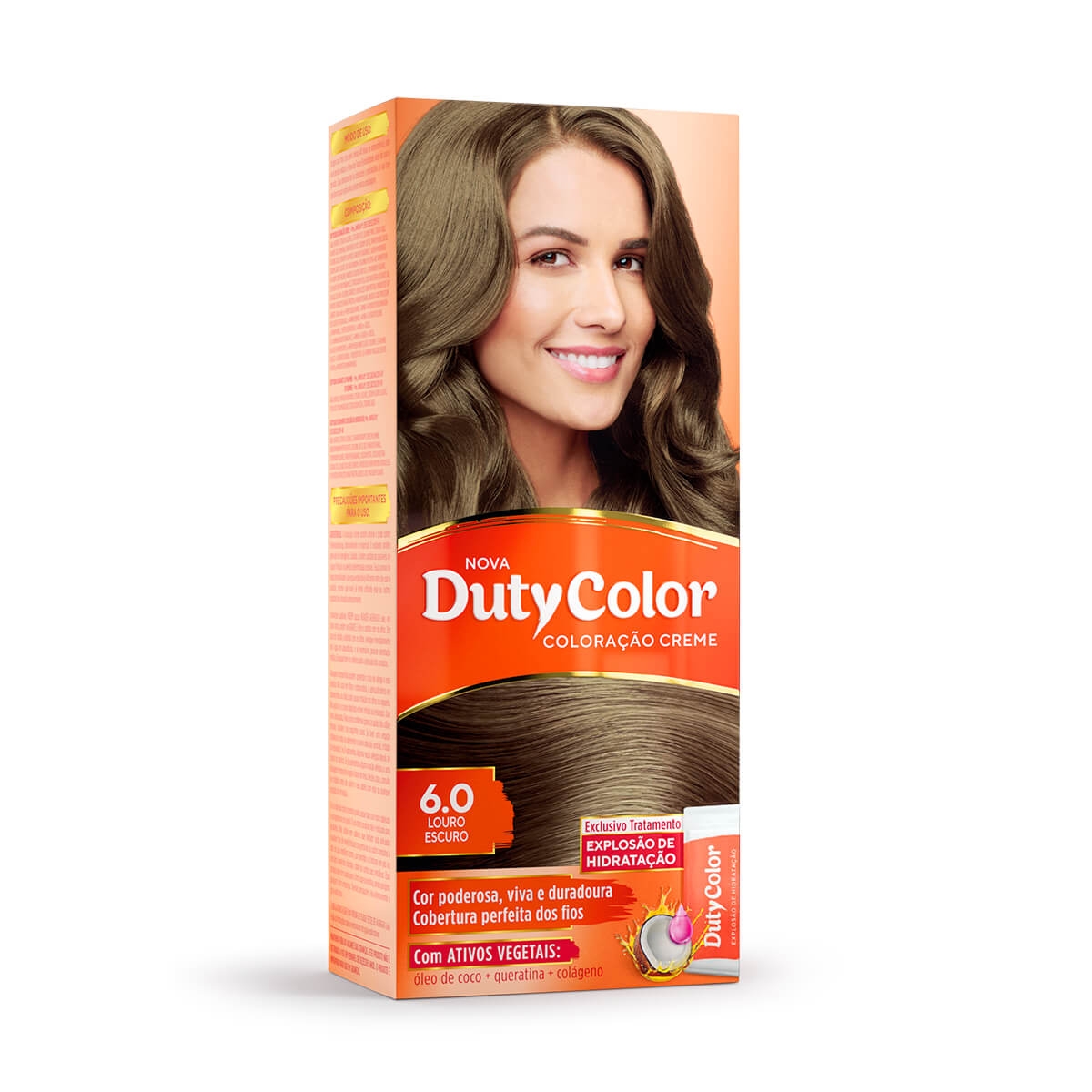 Coloração Creme DutyColor para Cabelos Cor 6.0 Louro Escuro 1 Unidade
