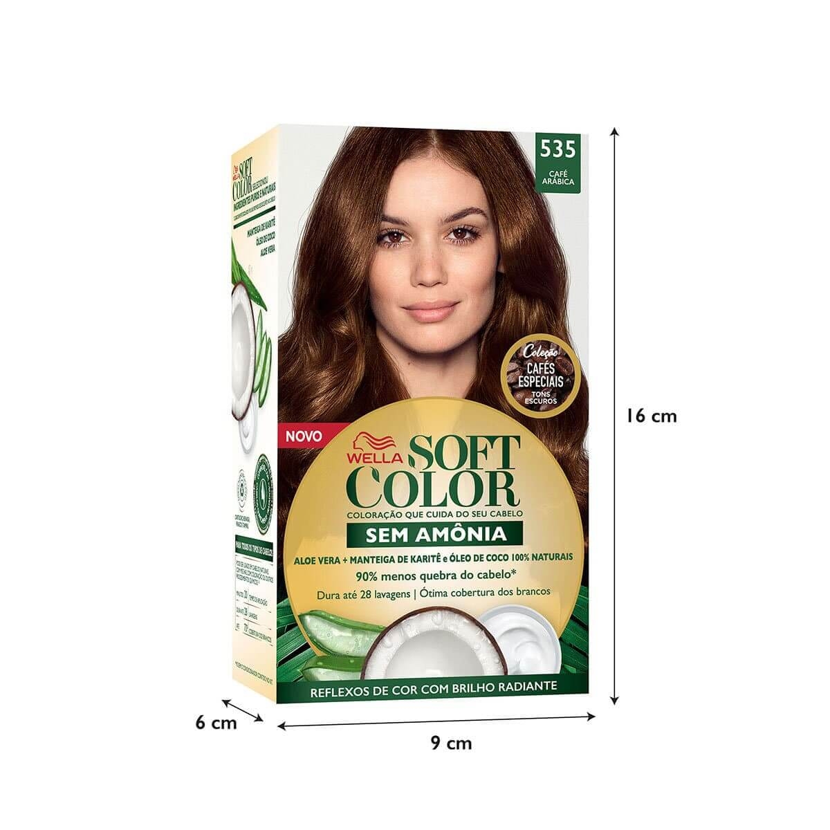 Coloração Soft Color Nº535 Café Arábica 1 Unidade 1 Unidade