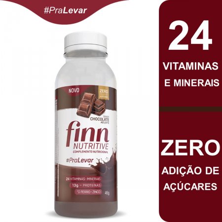 Suplemento Alimentar Finn Nutritive Pra Levar Sabor Chocolate com 46g