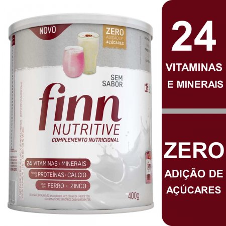 Suplemento Alimentar Finn Nutritive Sem Sabor com 400g