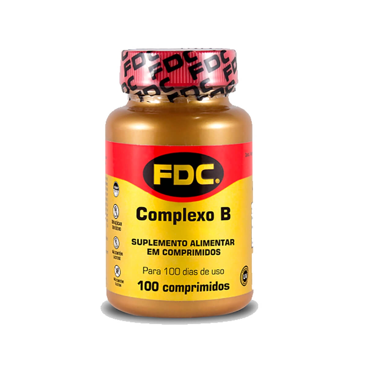 Complexo B com 100 Comprimidos FDC | Droga Raia