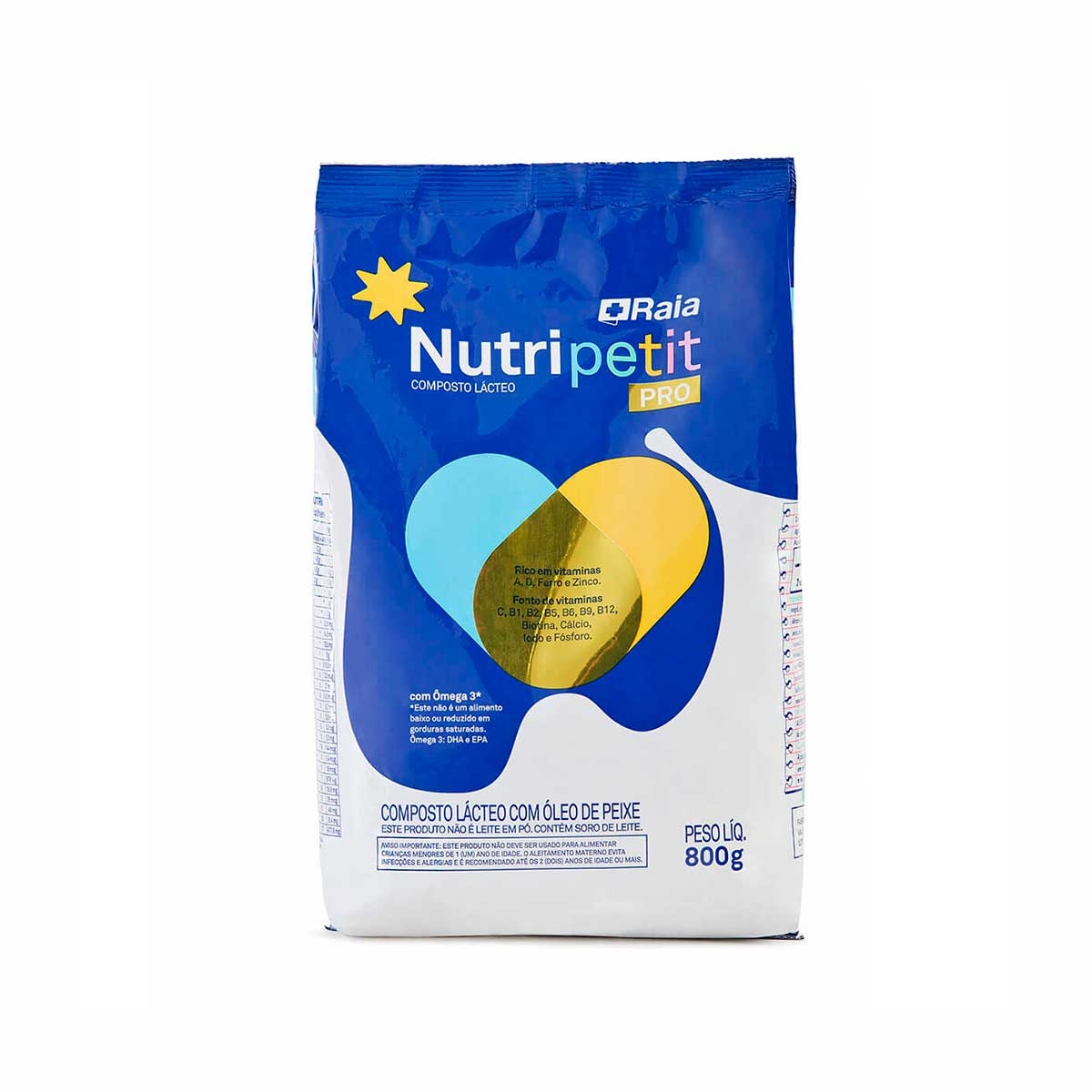 Composto Lácteo Raia Nutripetit Pro 800g é ruim? Composto Lácteo Raia Nutripetit Pro 800g é boa?