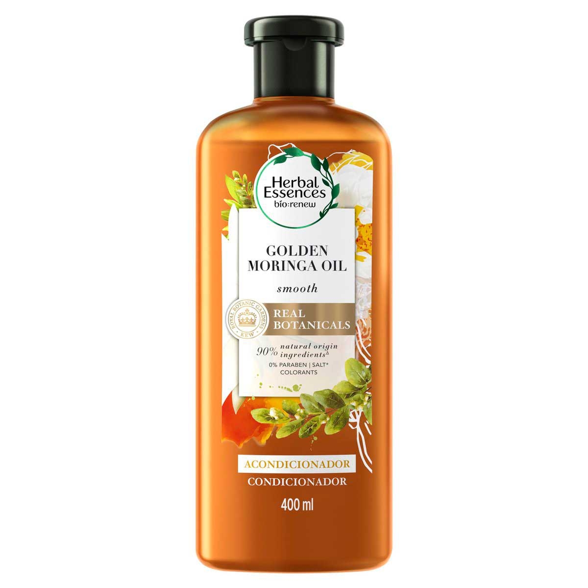 Condicionador Herbal Essences Bio:Renew Óleo de Moringa Dourada com 400ml