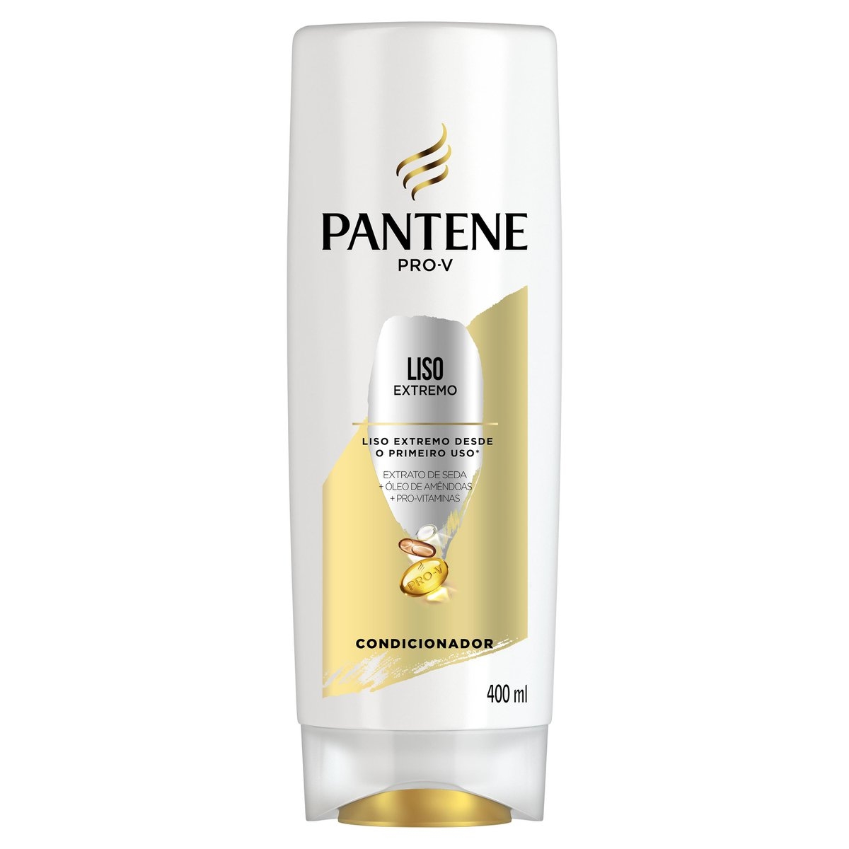 Condicionador Pantene Liso Extremo com 400ml Menor preço em Condicionador Pantene Liso Extremo com 400ml