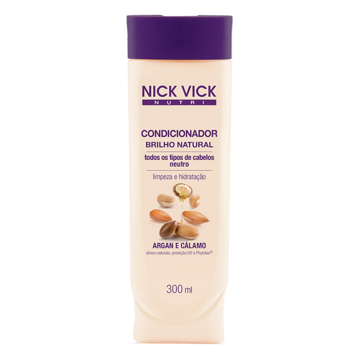 Condicionador Nick & Vick Nutri Brilho Natural 300ml
