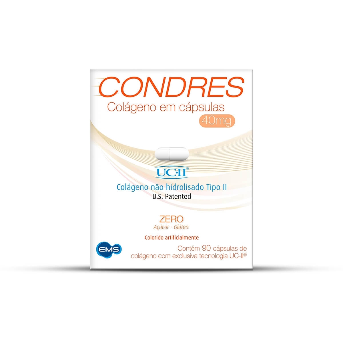 Condres Colágeno Não Hidrolisado Tipo II - 90 cápsulas Menor preço em Condres Colágeno Não Hidrolisado Tipo II - 90 cápsulas