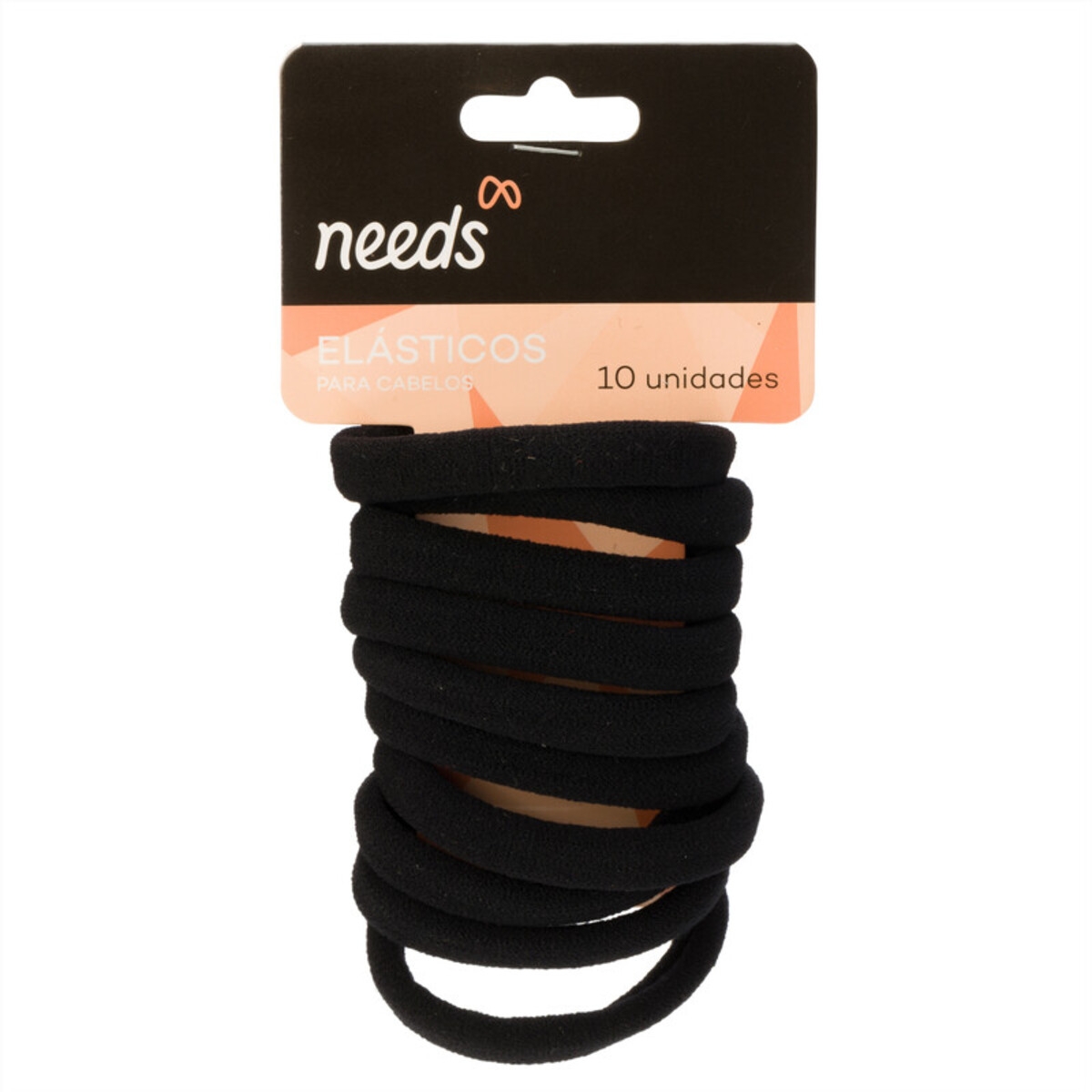 Conjunto de elásticos pretos p/ cabelo Needs - compre em oferta | Droga ...