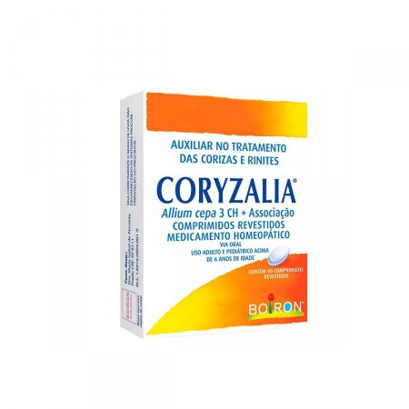 Coryzalia Boiron com 40 comprimidos