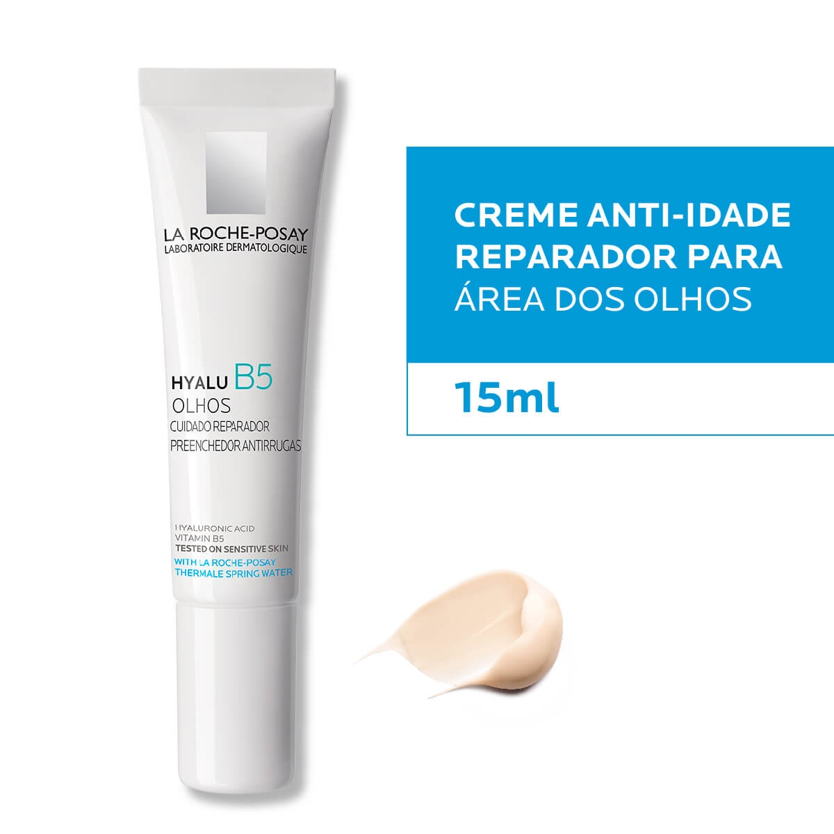 Creme Anti-Idade para os Olhos La Roche-Posay Hyalu B5 | Droga Raia
