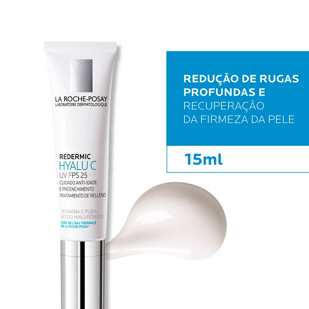 Creme Anti-Idade La Roche-Posay Redermic Hyalu C UV FPS25 com 15ml Menor preço em Creme Anti-Idade La Roche-Posay Redermic Hyalu C UV FPS25 com 15ml