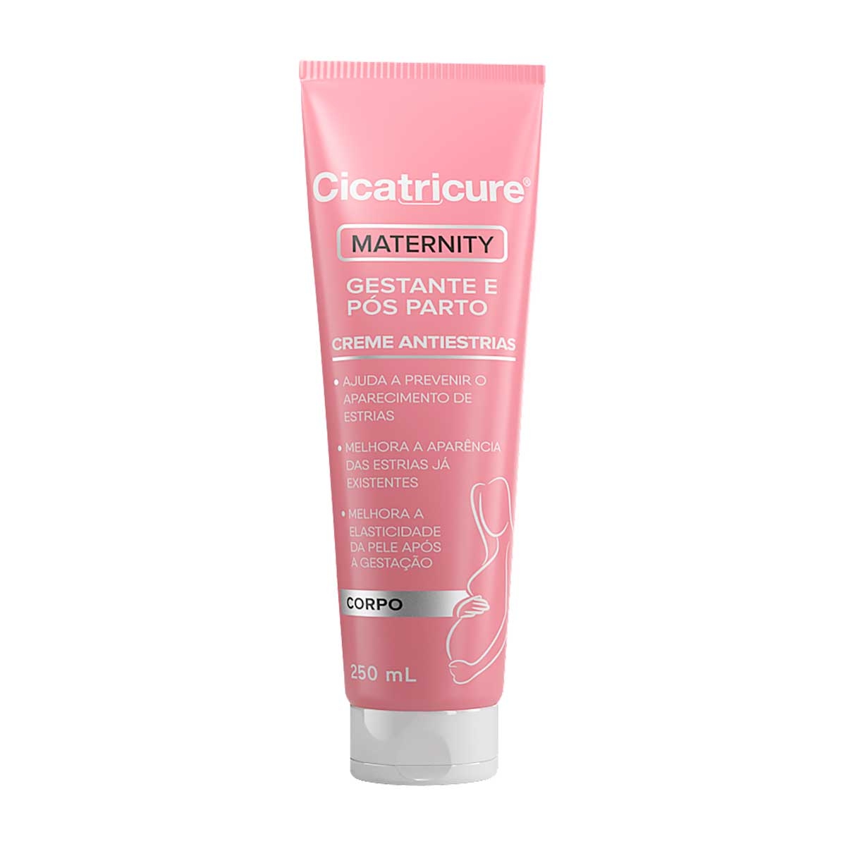 Creme Antiestrias Cicatricure Maternity Gestante e Pós Parto com 250ml ...