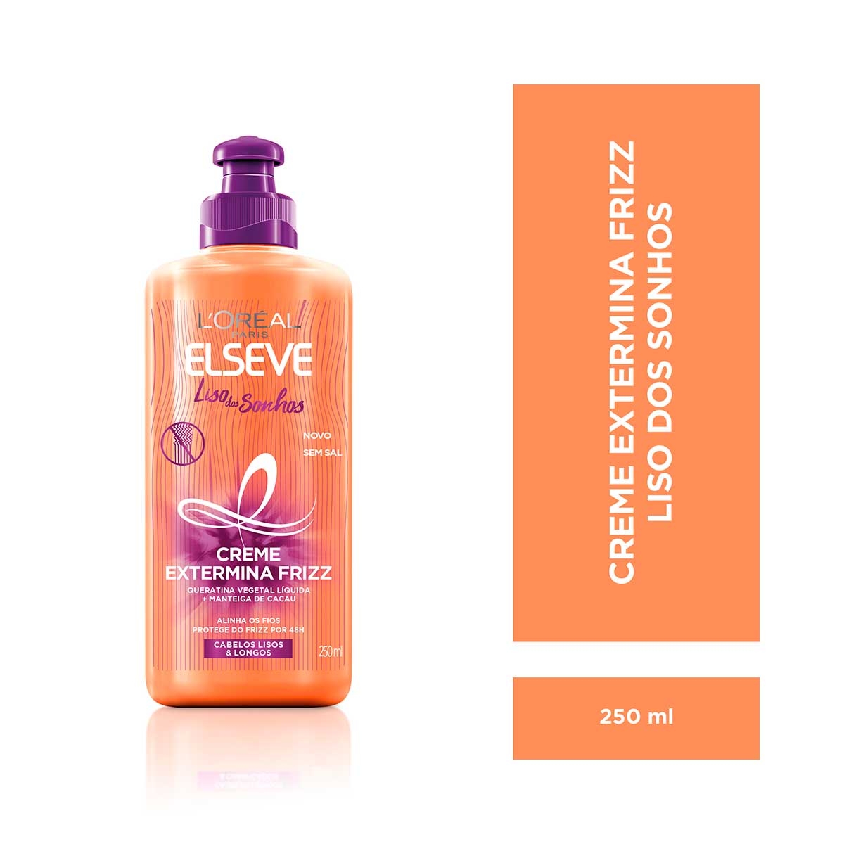 Creme para pentear Elseve Liso dos Sonhos - melhores preços | Droga Raia
