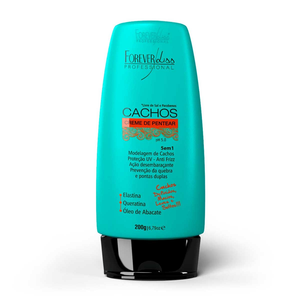 Creme de Pentear Forever Liss Cachos 5 em 1 com 200g Menor preço em Creme de Pentear Forever Liss Cachos 5 em 1 com 200g