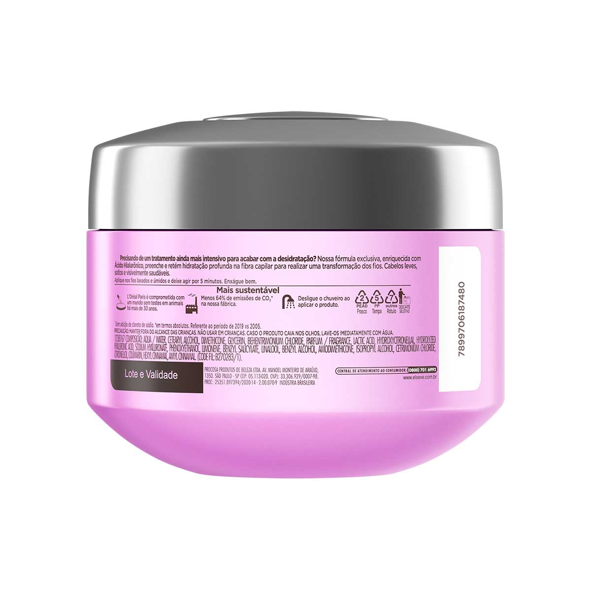 Creme de Tratamento Elseve Hidra Hialurônico com 300g