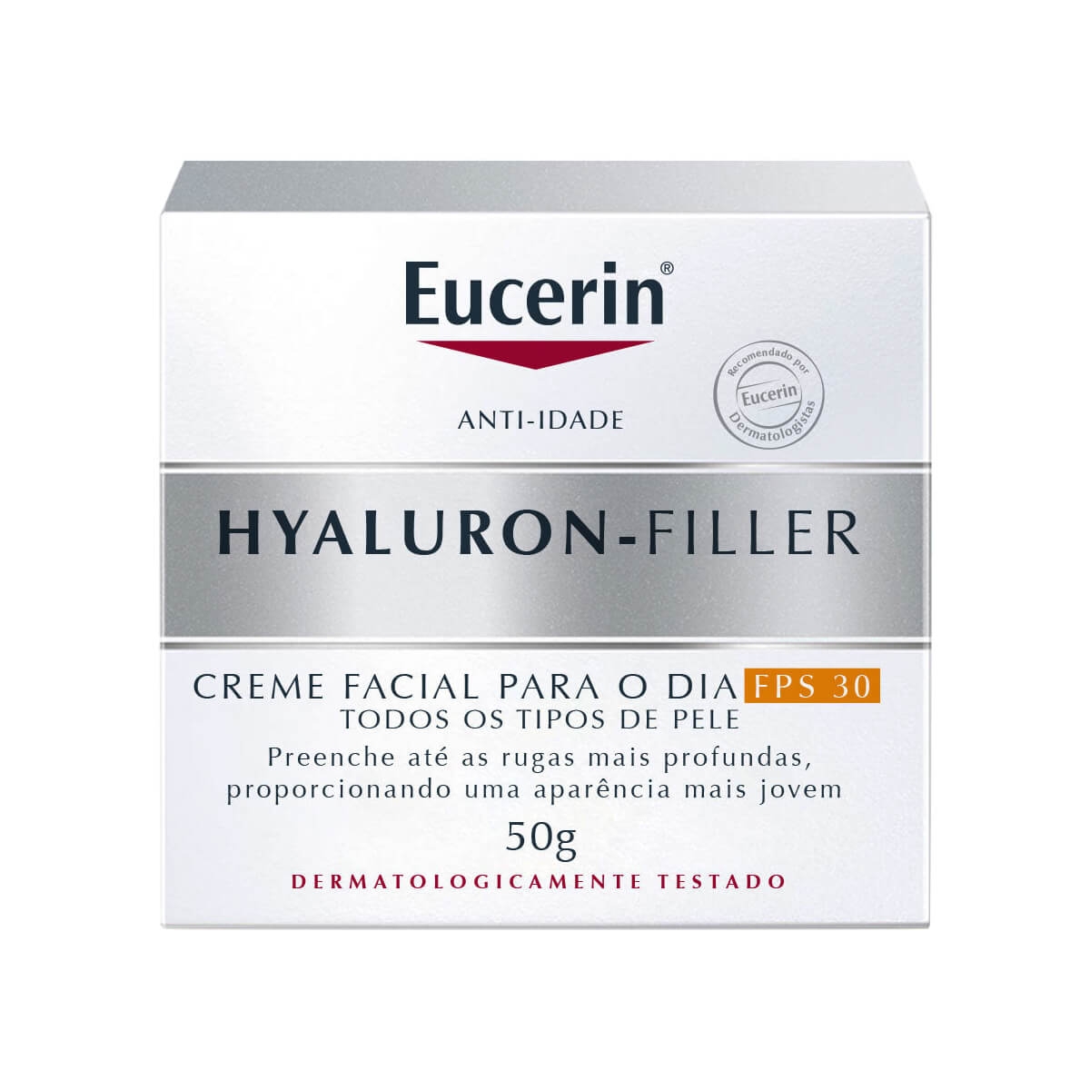 Creme Facial Eucerin Hyaluron-Filler Dia FPS30 50ml