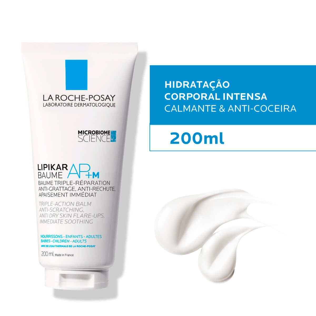 Creme Hidratante Corporal La Roche-Posay Lipikar Baume AP+M com 200ml Menor preço em Creme Hidratante Corporal La Roche-Posay Lipikar Baume AP+M com 200ml