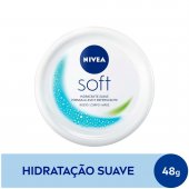 Creme Hidratante Nivea Soft com 49g
