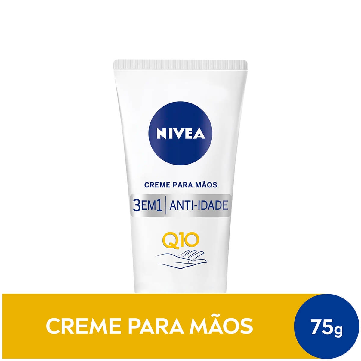 Creme para as Mãos Nivea Q10 Plus Anti-Idade com 75g Menor preço em Creme para as Mãos Nivea Q10 Plus Anti-Idade com 75g