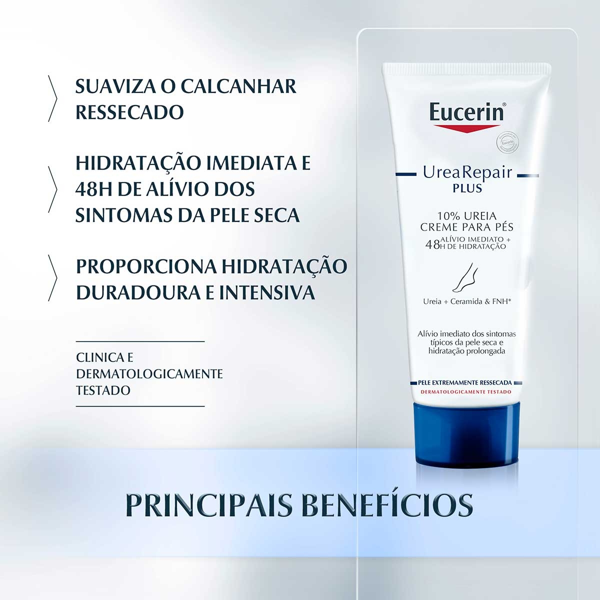 Creme para os Pés Eucerin UreiaRepair Plus - Veja as ofertas | Droga Raia