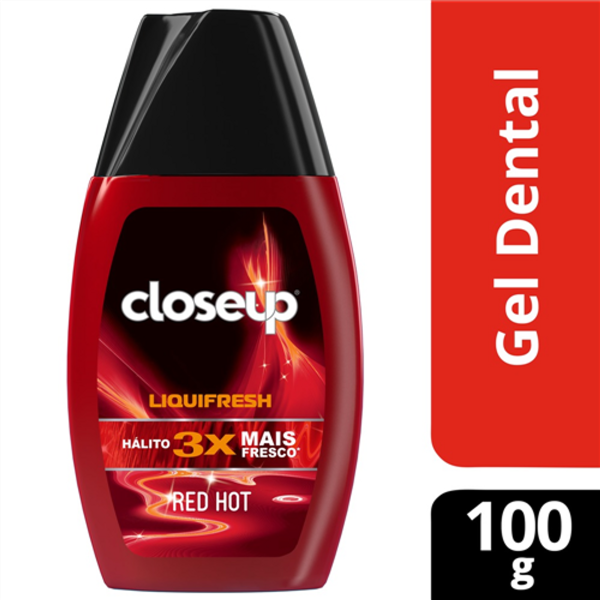 Gel Dental Closeup LiquiFhesh Red Hot 100g