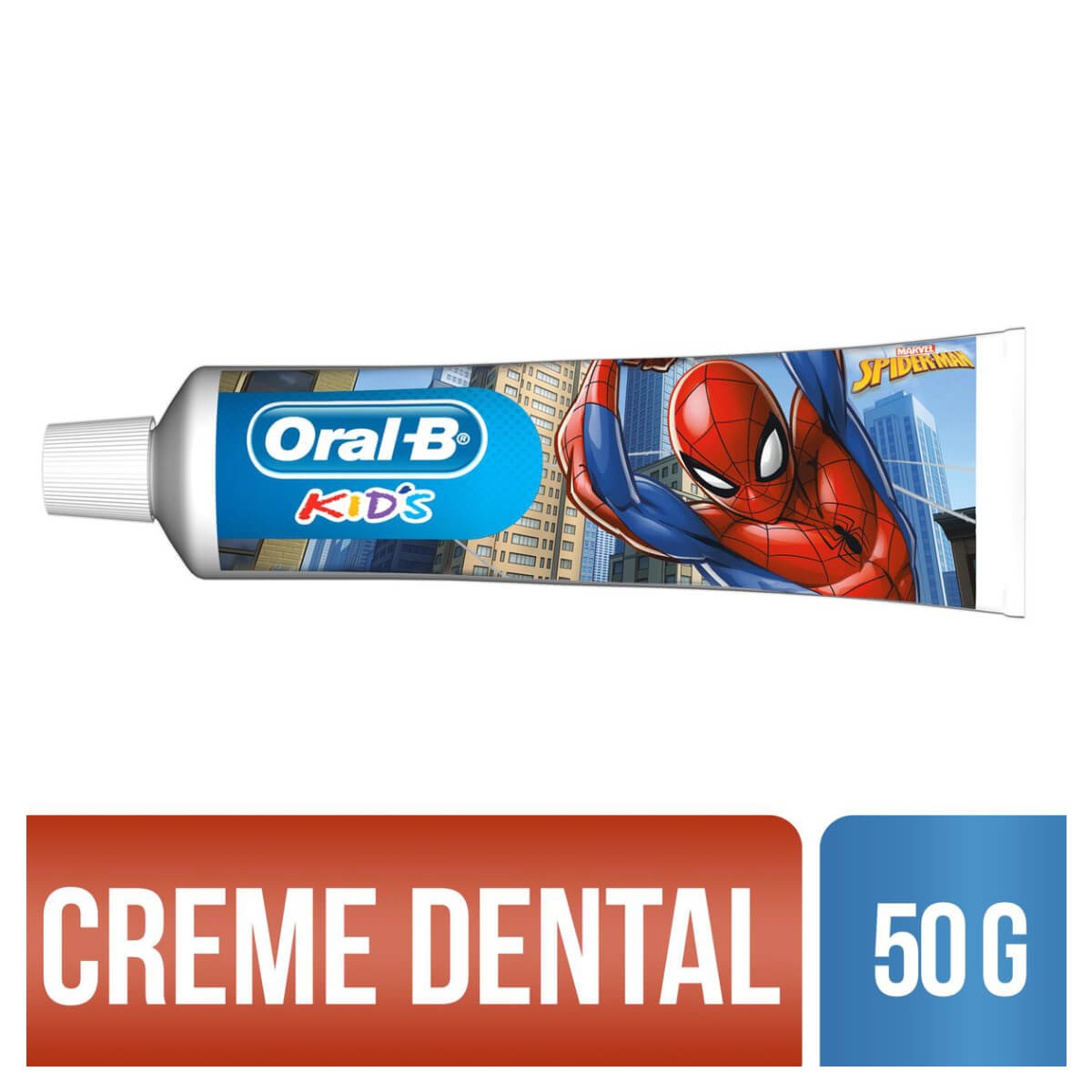 Pasta de Dente Oral-B Kids Spiderman com 50g 50g