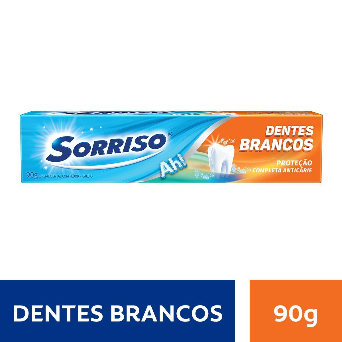 Pasta de Dente Sorriso Dentes Brancos 90g pelo menor preço | Droga Raia